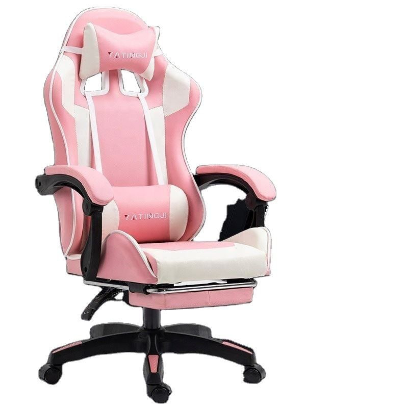 Gaming Chair E-sports Chair Pu Leather Gaming Chair Pu Leather Gaming Chair Modern Gaming Chair with Footrest