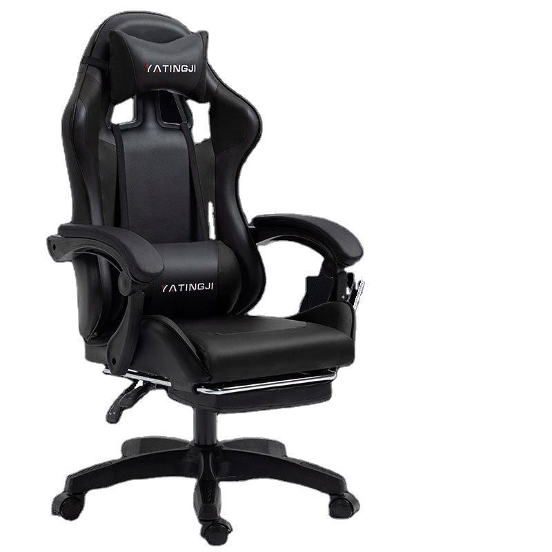 Gaming Chair E-sports Chair Pu Leather Gaming Chair Pu Leather Gaming Chair Modern Gaming Chair with Footrest