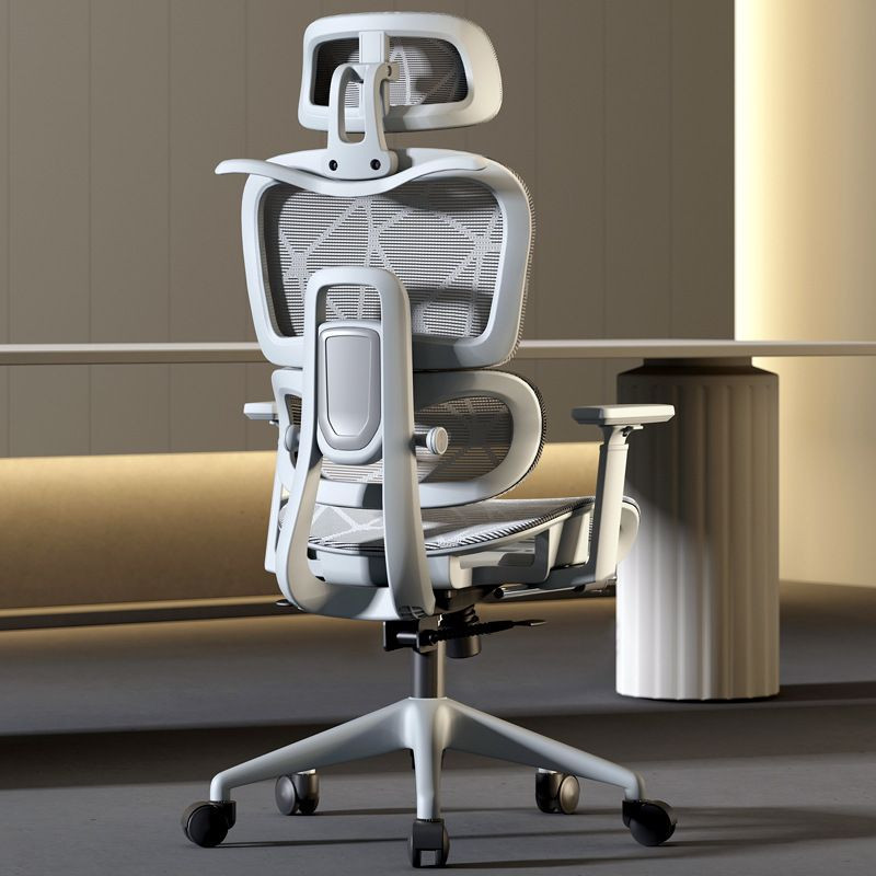 Luxury Design Moving Modern Mesh Fabric Ergonomic Office Chair Swivel Fabric Chair Office Furniture