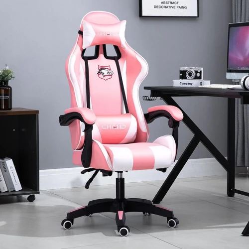 Modern Custom Color Computer Gaming Chair with Height Adjustable Armrest and 360 Swivel for Home And Office Use