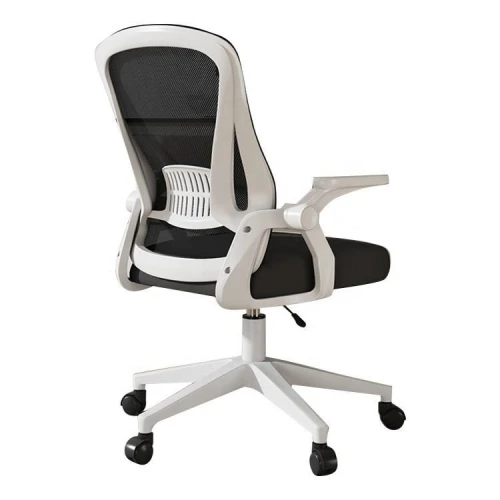 Comfortable Modern Foldable Rolling Office Chair Adjustable Armrests Swivel Wheels Ergonomic Fabric Mesh Lift Executive