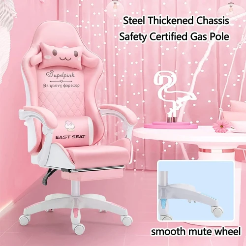 High Quality PU Leather Ergonomic Recliner Cute Gamer Chair Gaming Chair