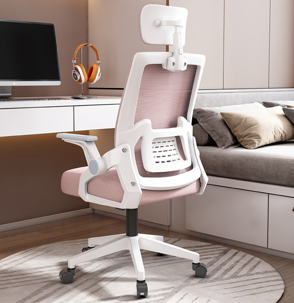 Luxury Modern Mesh Boss Computer Chair Ergonomic Office Chair with Adjustable Headrest for Workplace Use