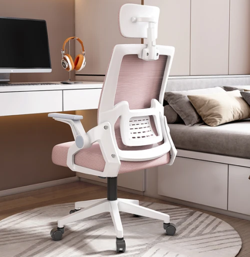Luxury Modern Mesh Boss Computer Chair Ergonomic Office Chair with Adjustable Headrest for Workplace Use