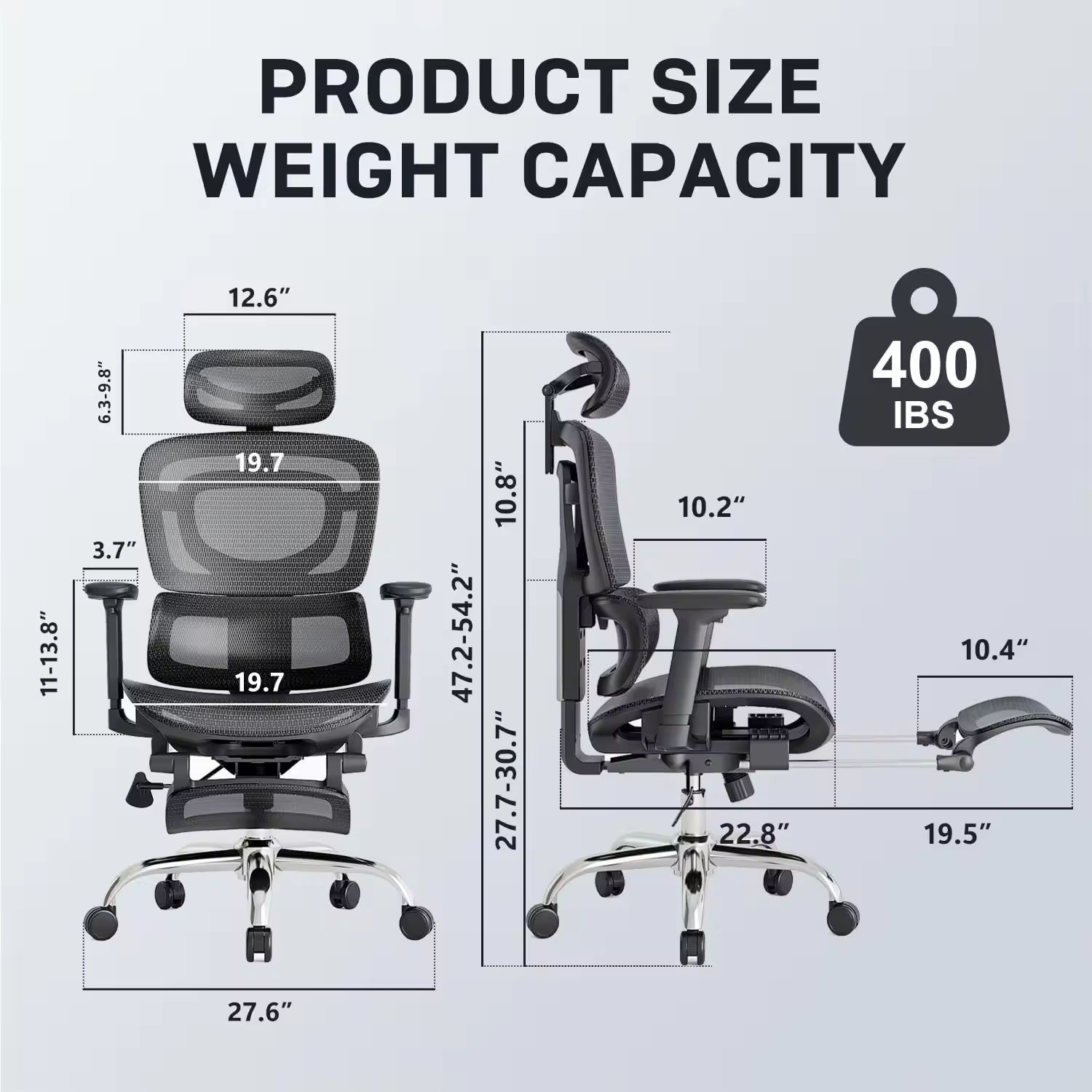 Wholesale Comfortable Swivel Luxury Moving Rocking Mesh Fabric Pro President Chair Ergonomic Office Chair with Leg Rest