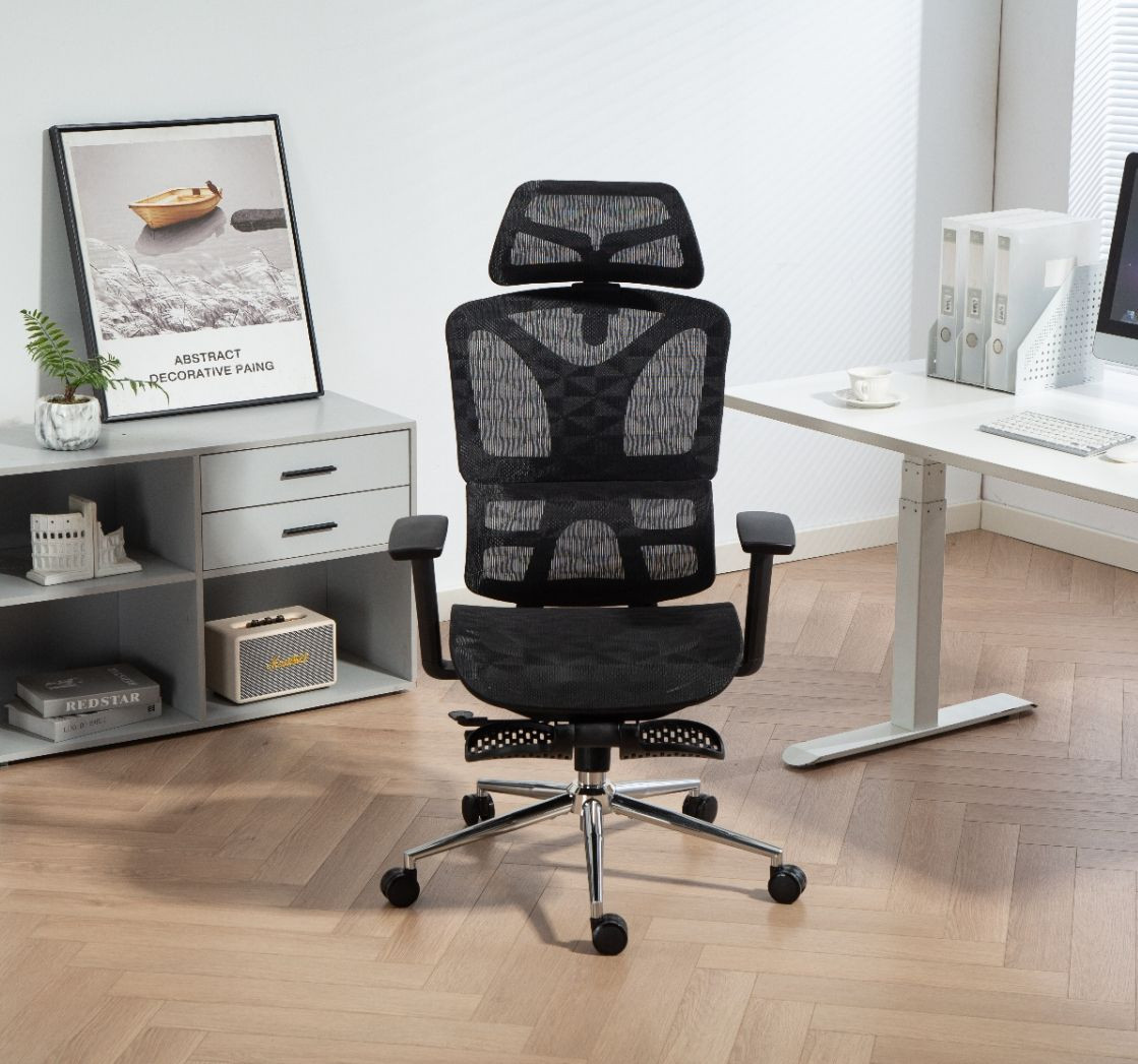 Ergonomic Executive Office Chair With Foot rest