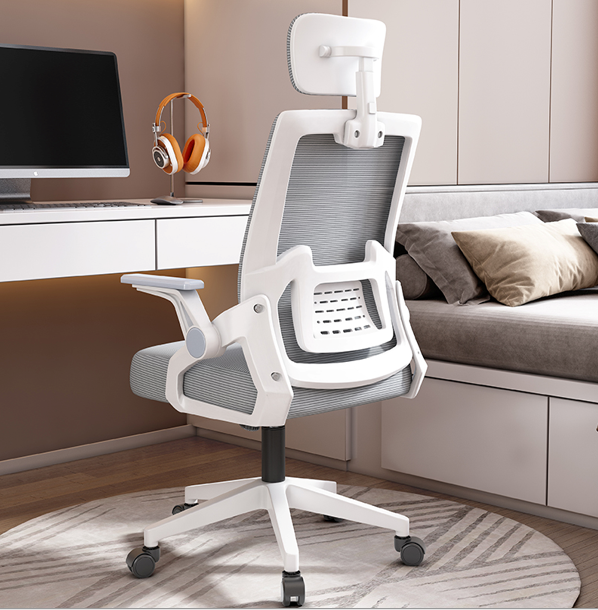 Luxury Modern Mesh Boss Computer Chair Ergonomic Office Chair with Adjustable Headrest for Workplace Use