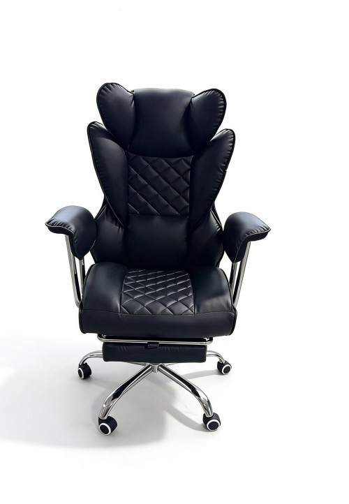 Wholesale Furniture Armchair Computer Swivel Luxury Boss Executive Office Chairs Leather Computer Chair Foot Pedal