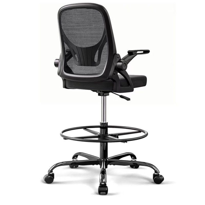 New Design Adjustable Seat High Ergonomic Swivel Mesh Office Chair With Lifted Armrest