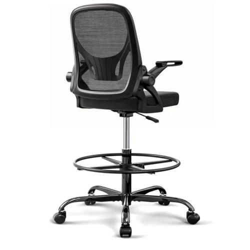 New Design Adjustable Seat High Ergonomic Swivel Mesh Office Chair With Lifted Armrest