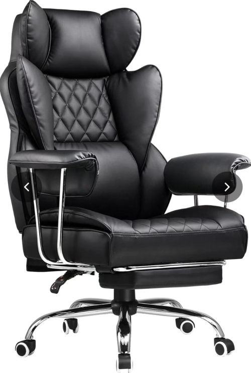 Wholesale Furniture Armchair Computer Swivel Luxury Boss Executive Office Chairs Leather Computer Chair Foot Pedal