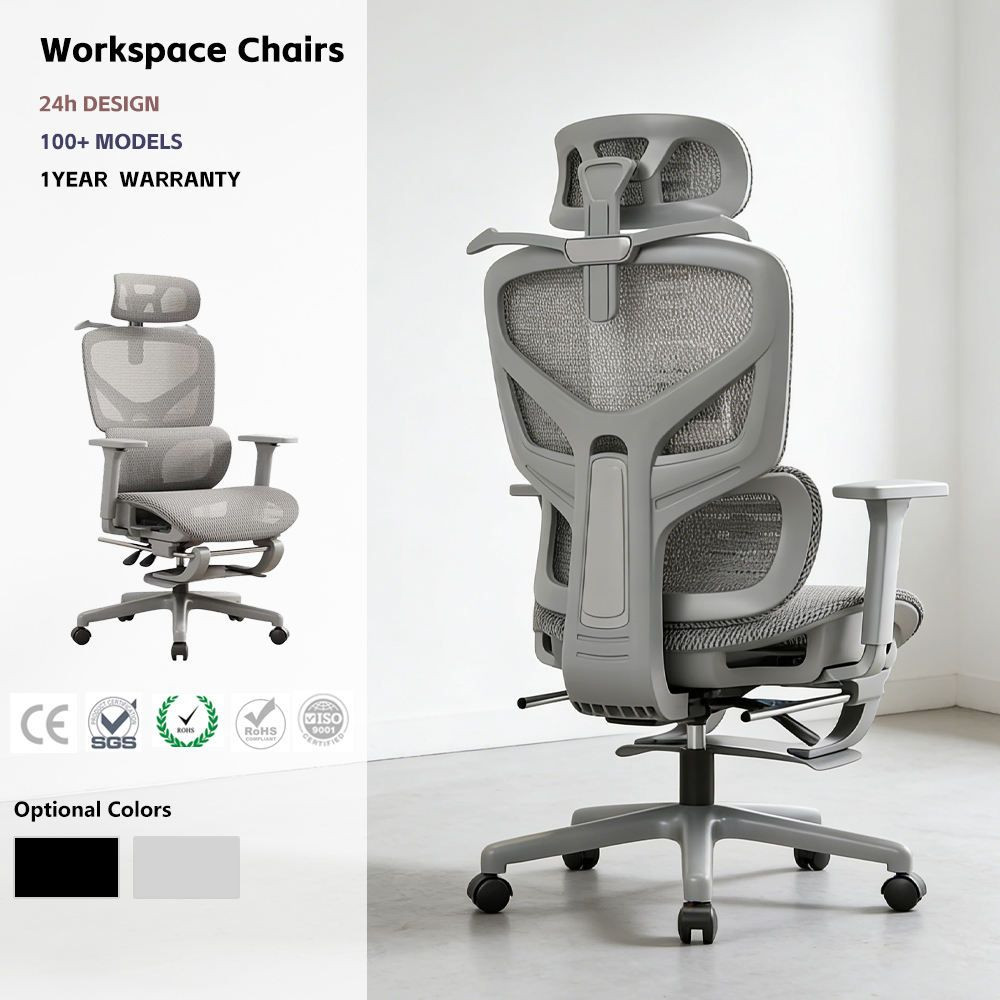 Ergonomic Modern Computer/E-Sports Chair Massage Adjustable Waist Protection Reclining for Home Office Comfort-Factory