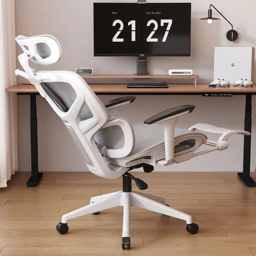Ergonomic Modern Computer/E-Sports Chair Massage Adjustable Waist Protection Reclining for Home Office Comfort-Factory