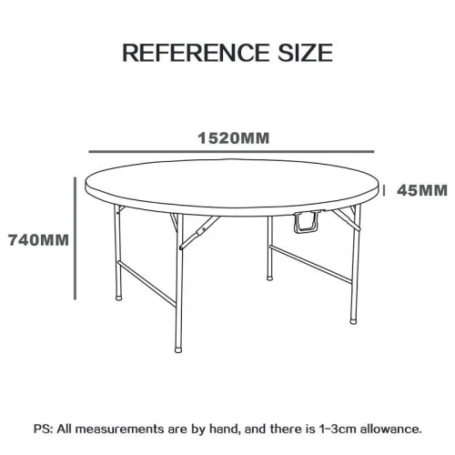5 Feet 60 Inches Wholesale Foldable Banquet Party Event Wedding 10 Seater Outdoor Chair Table